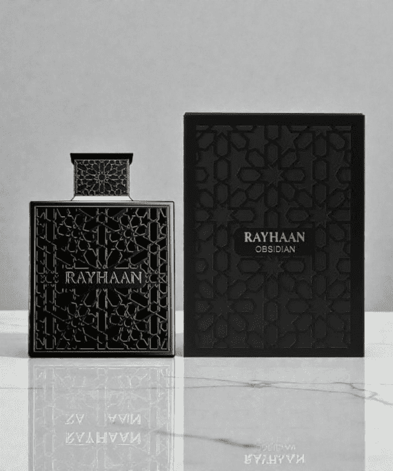 Obsidian by Rayhaan | 100ml Men's Woody Iris Perfume | Perfume Xpress