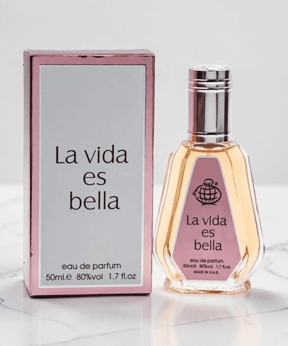 La Vida Es Bella by Fragrance World 50ml