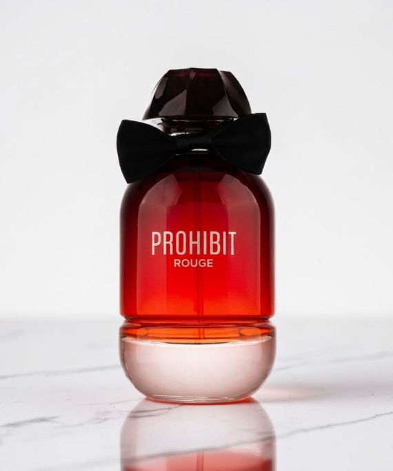 Prohibit Rouge by Fragrance World | Spicy Women's Perfume | Perfume Xpress