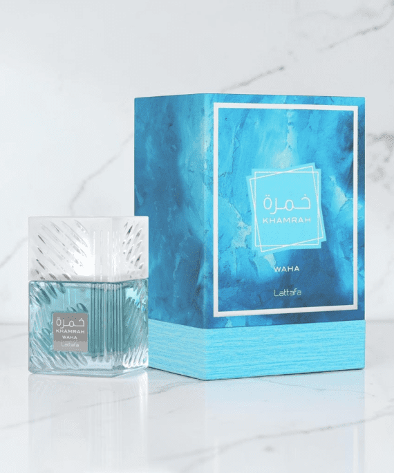 Khamrah Waha by Lattafa 100ml | 2026 Aromatic Aquatic | Perfume Xpress