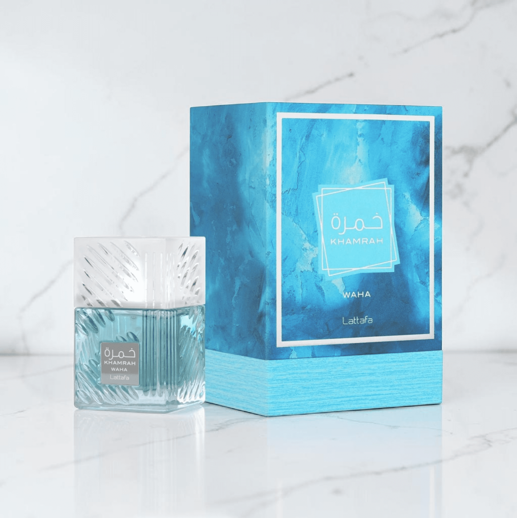 Khamrah Waha by Lattafa 100ml | 2026 Aromatic Aquatic | Perfume Xpress