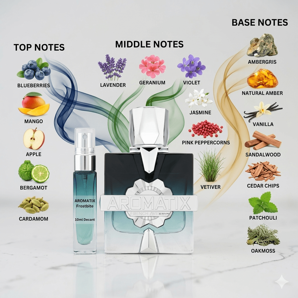 Aromatix Frostbite by French Avenue | Travel Decant Samples | Perfume Xpress
