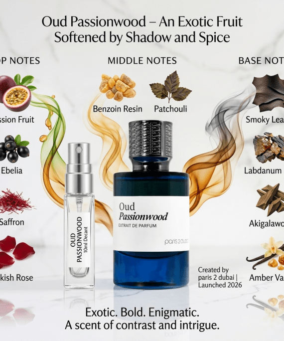 Oud Passionwood by Paris2Dubai | Travel Decant Samples | Perfume Xpress